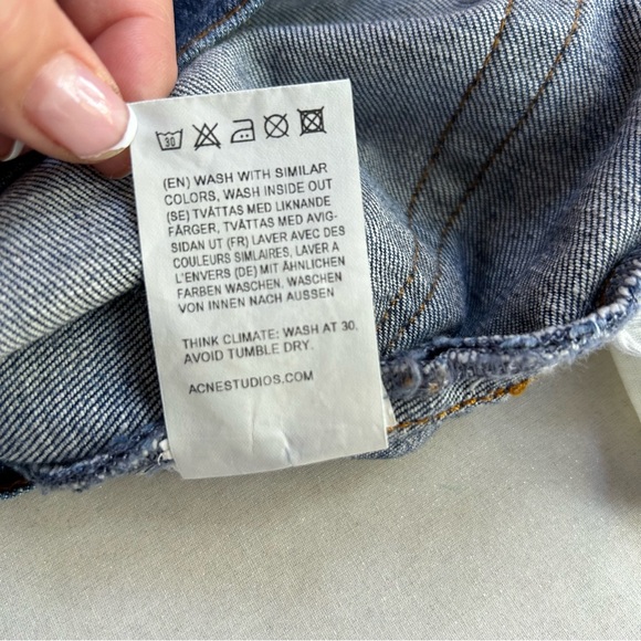 Acne Stretch Vintage Navy Jeans | SZ 31/32 - Picture 5 of 6